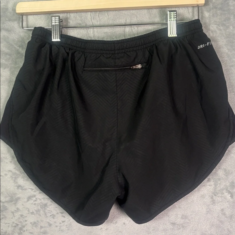 Nike Black Running Athletic Lined Shorts Size Small